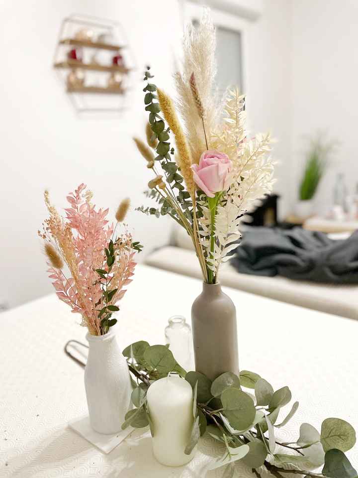 Premier essai décoration de table - 2