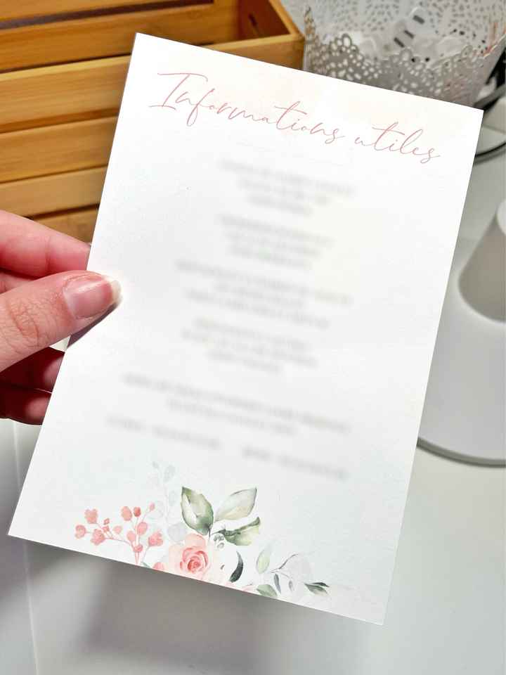 Nos jolis faire-part faits main - 5