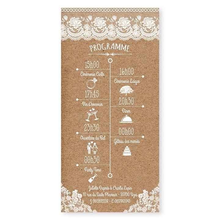 Programme faire-part - 3