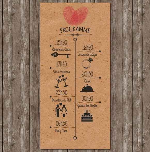 Programme faire-part - 5