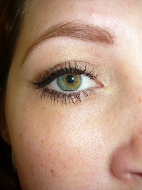 essai maquillage yeux seulement