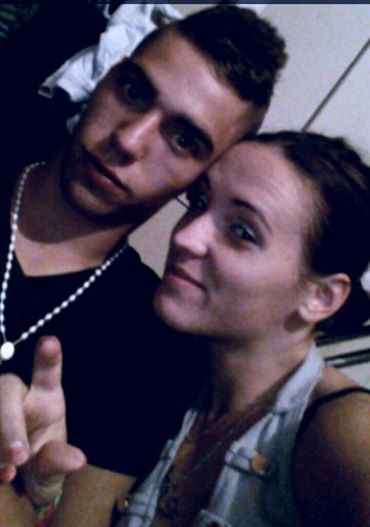 nico et moi en train de faire les fous