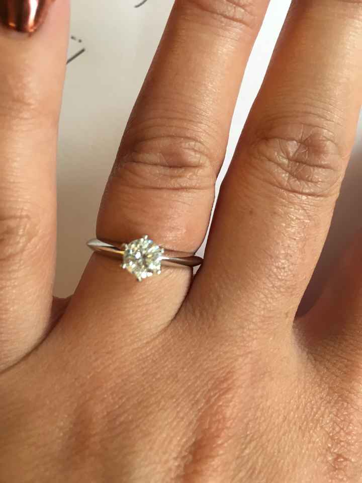 Montrez-nous vos bagues de fiançailles 💍 - 1