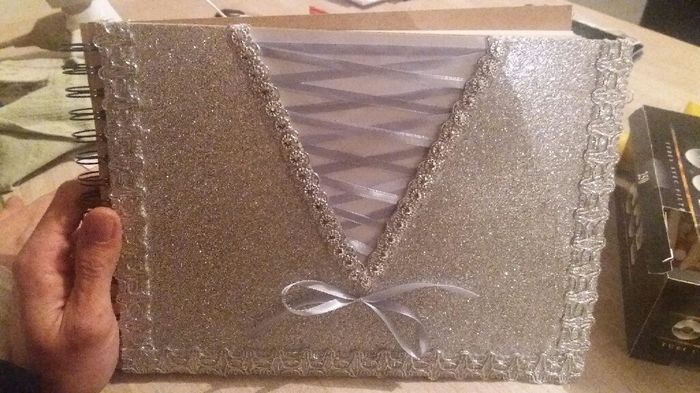 Livre dor en cours de customisation 2 - 1