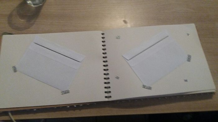 Livre d' or en cours de customisation - 3