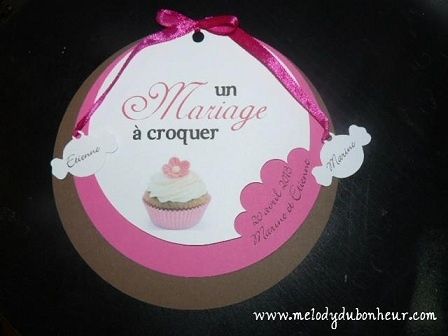 Faire part cupcake