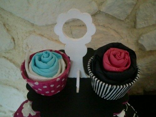 Pliage serviettes cupcake