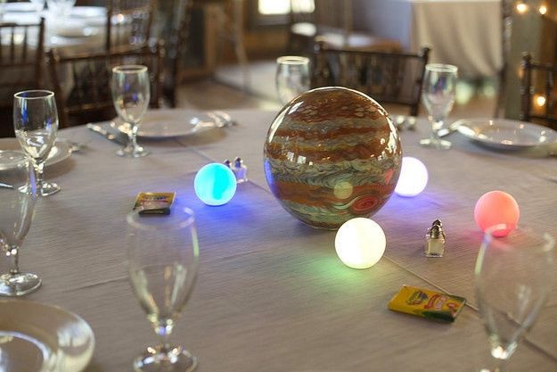 plantes wedding theme