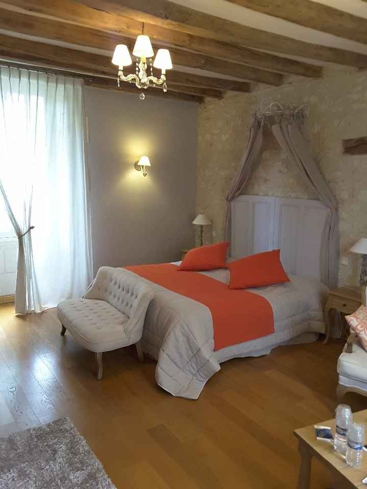 Notre chambre le soir du mariage