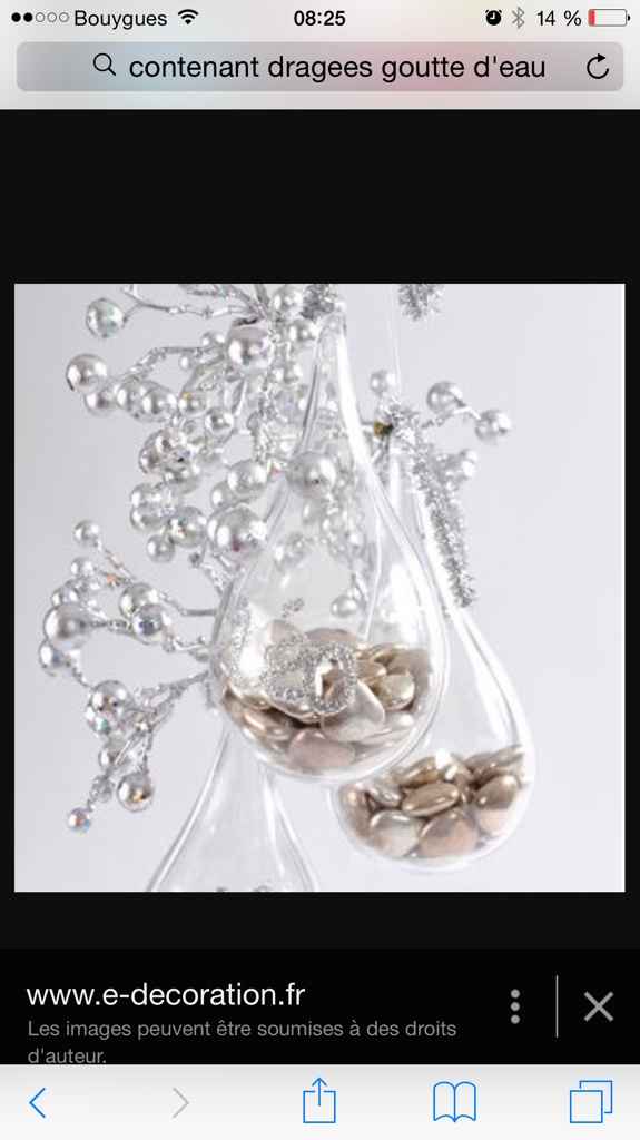 Deco contenant à dragées - 1