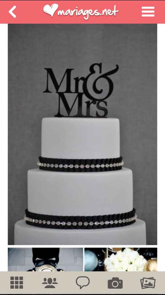 Cake topper - 1