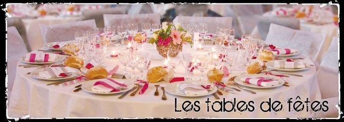 DECORTION DE TABLE ROSE FUCHSIA