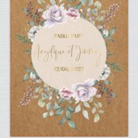 Publie ce modèle de faire-part et dis-nous quelle taille tu as du utiliser ! 😏💌 - 1