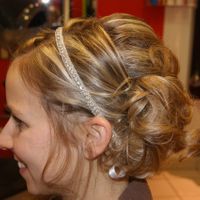 Essai chignon flou headband