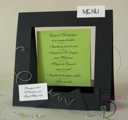 Idée menu