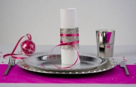 Idée rond de serviette