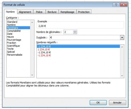 Aide excel