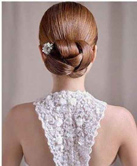 Idée chignon pour mon mariage (derrière)