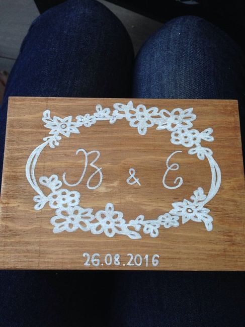 Boîte à alliances - 1