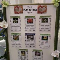 Décoration le jour j , fabrication faites par nous de a à z - 1