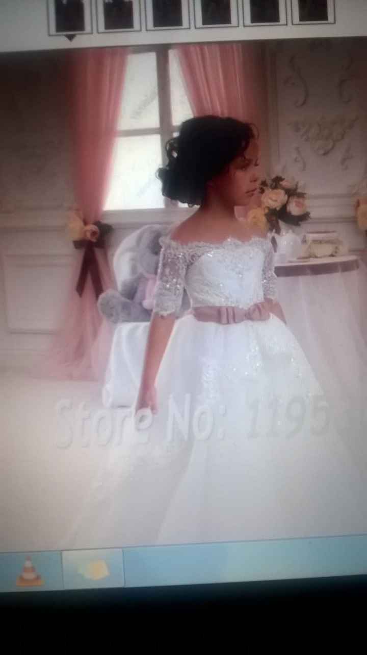 robe pour ma petite de 4 ans