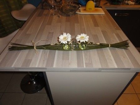 Centre de table fait maison