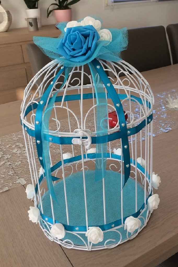 Montrez moi vos urnes de mariage cage à oiseaux!!!! - 1
