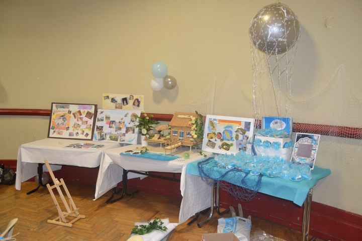 deco turquoise blanc