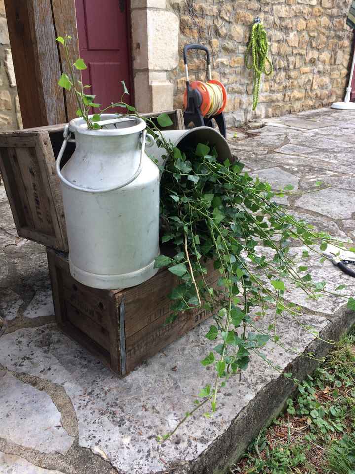 Déco jardin pour le vin d'honneur - 2