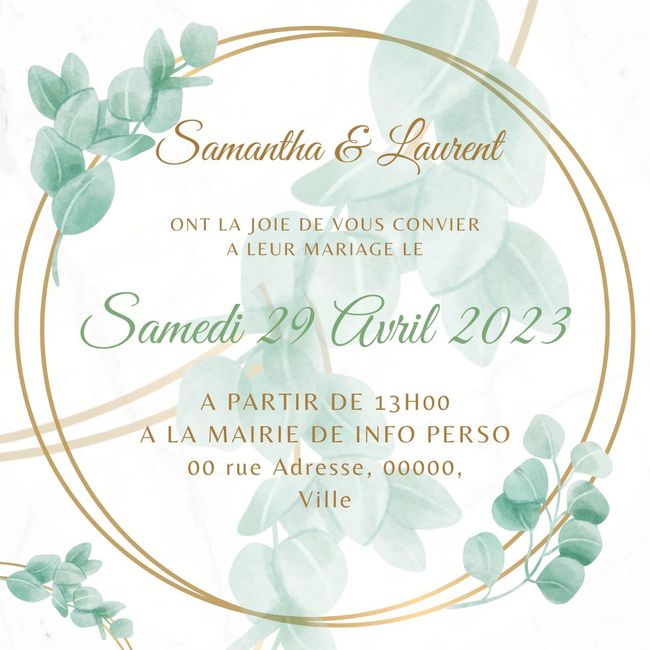 Design faire part fini vos avis? 2