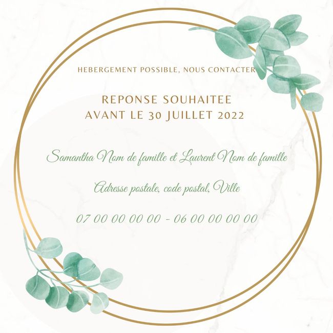 Design faire part fini vos avis? 4