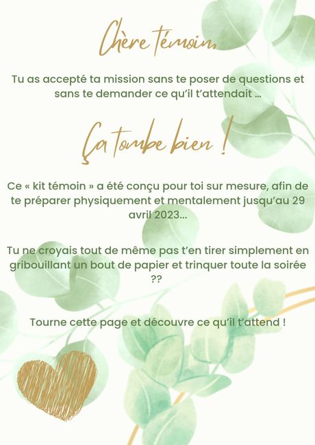 Livret du parfait témoins 2