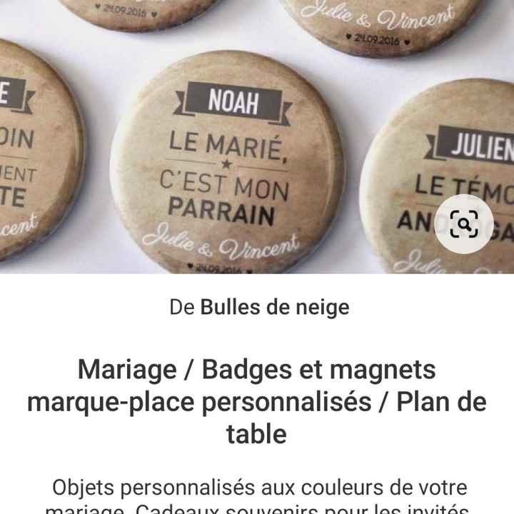 Cadeaux pour les invités. - 1