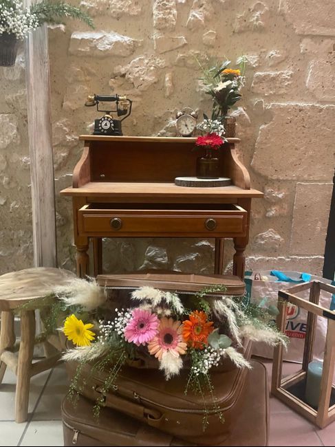 Décoration champêtre de notre mariage 6