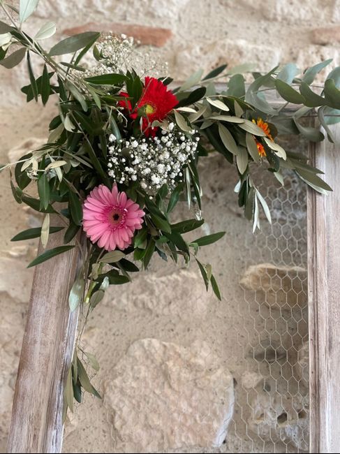 Décoration champêtre de notre mariage 8