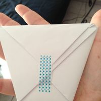 Pochette à confetti