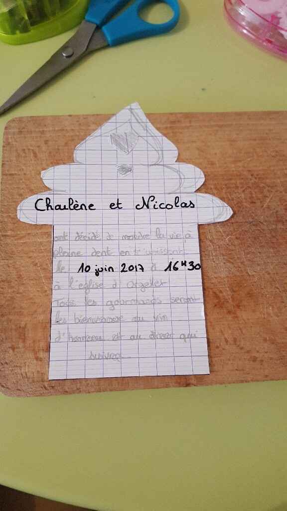 Faire part ;) - 2