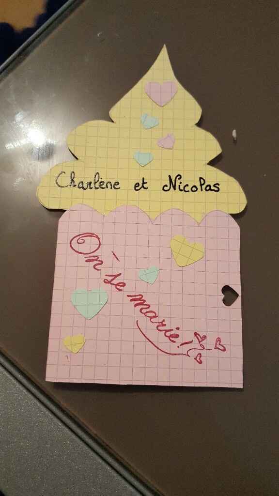 Mon essai faire-part ;) - 1