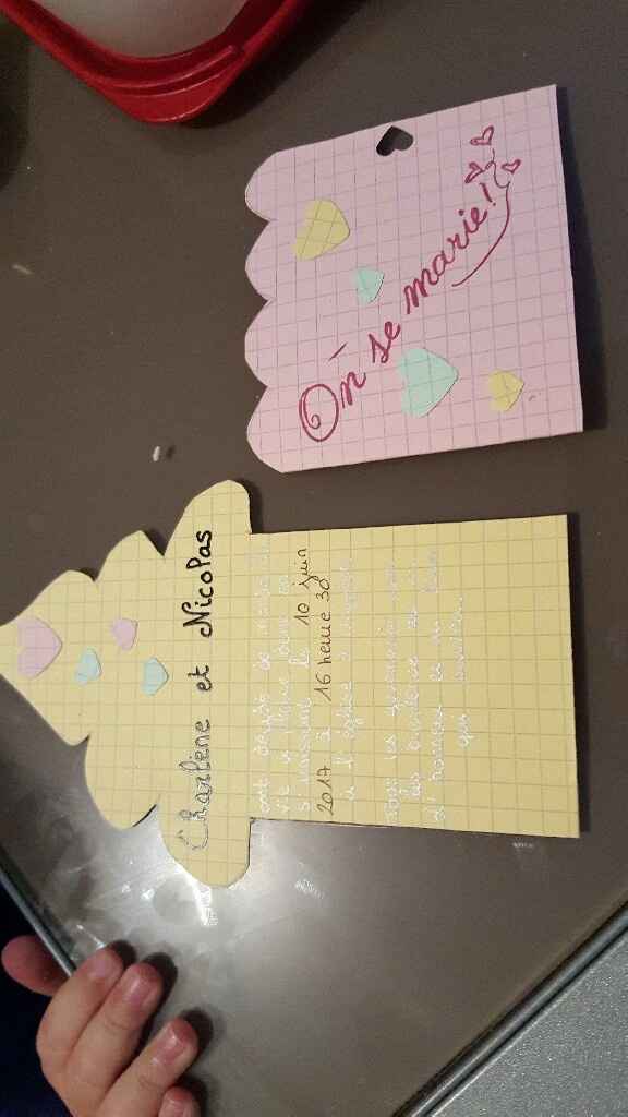 Mon essai faire-part ;) - 2
