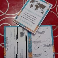 Le fairepart, couverture, intérieur