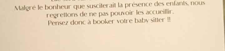 Un mariage sans enfants - 1