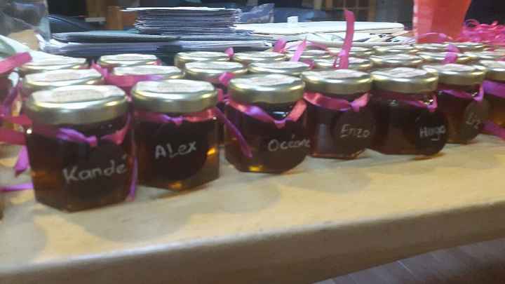 Les pots de miel pour les invités! - 2