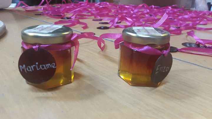 Les pots de miel pour les invités! - 3