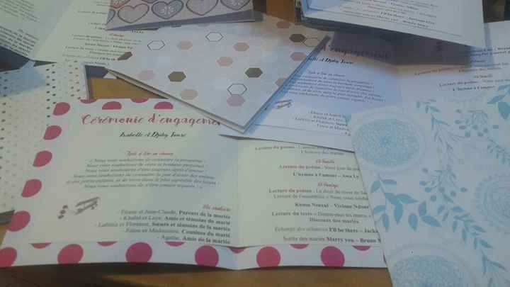 Livrets de cérémonie finis :) - 3