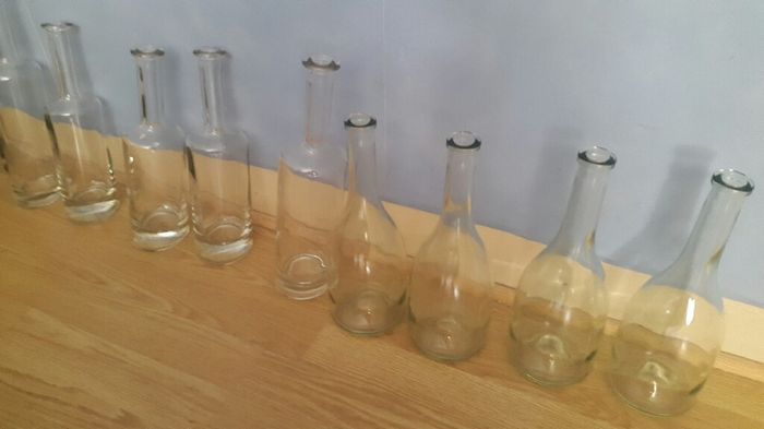 Des bouteilles par dizaine pour mon centre de table ! - 2