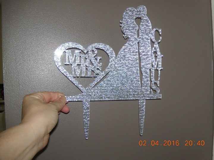cake topper