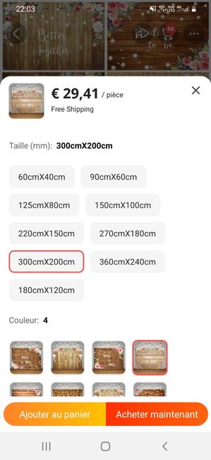Fond de plan pour photographe durant la soirée 5