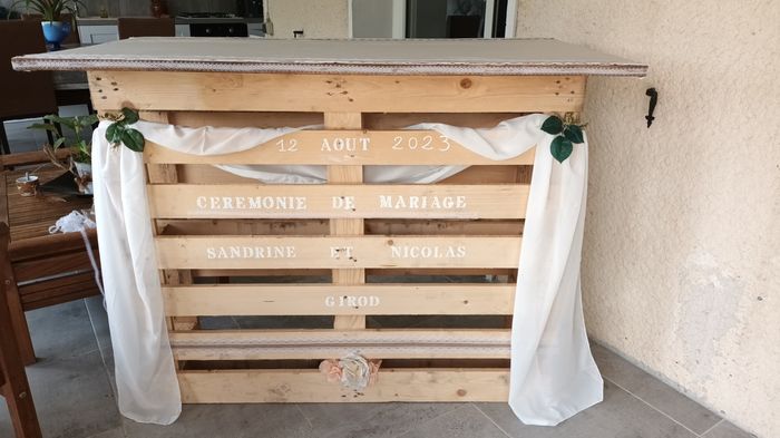 Notre table cérémonie 1