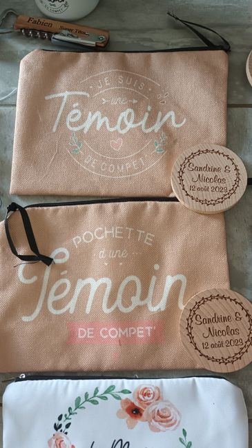 Mes cadeaux temoins, parents et mes 4 enfants 3