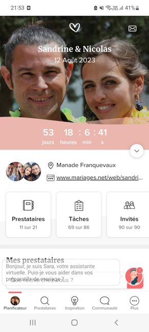 Capture depuis l'application mobile ton compte à rebours et partage-le ⏳😍 10